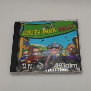South Park Rally PC CD-ROM Game 1999 Acclaim Racing Jewel Case Used